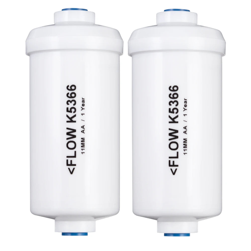 Pair of Berkey PF-2 elements standing, for fluoride and arsenic reduction